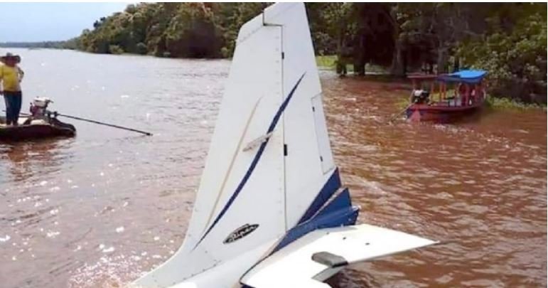 Aeronave com morador de MT faz pouso forçado em rio no Pará