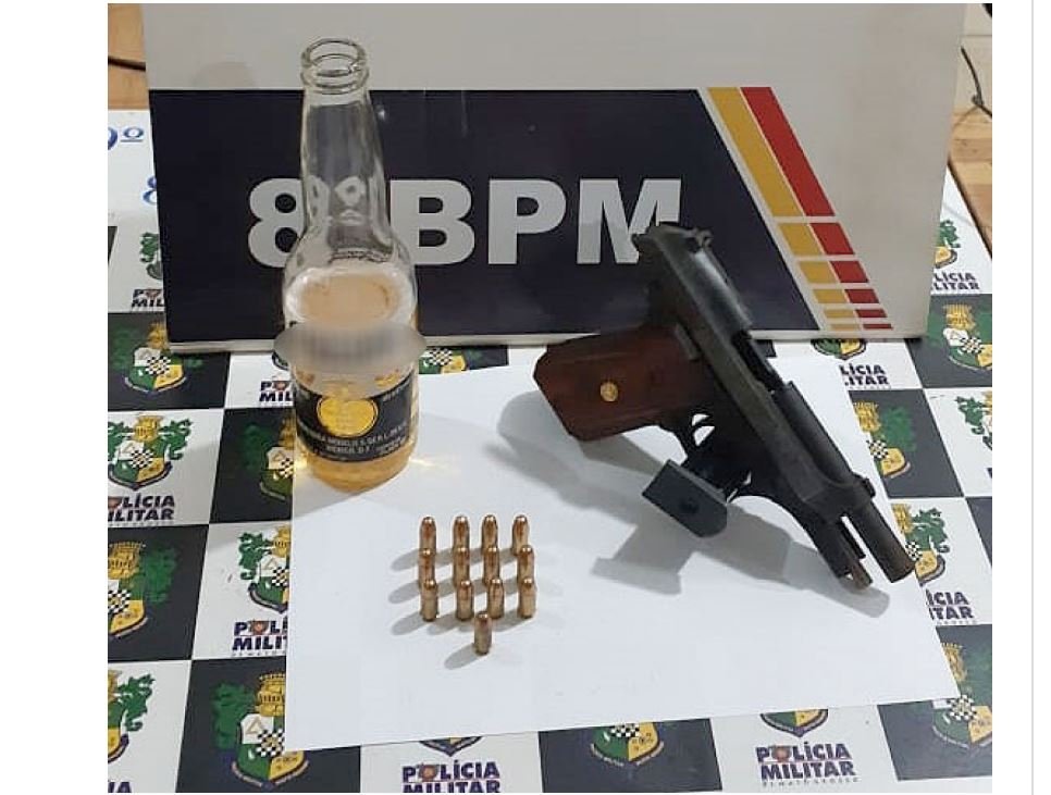 Alta Floresta: homem é detido por dirigir embriagado e porte ilegal de arma