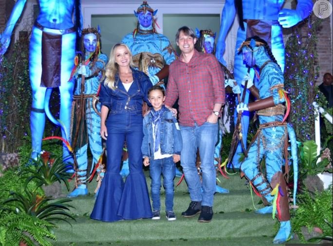 Eliana fez festa temática do 'Avatar' para o filho e reúne famosos em SP