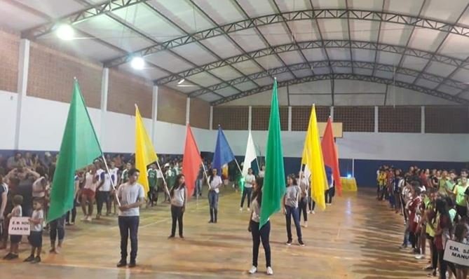 I jogos Escolares da Educação do Campo agita o final de semana de estudantes em Nova Canaã do Norte/MT (Fotos)