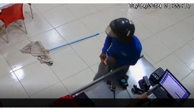 Bandido armado assalta sorveteria em Sorriso