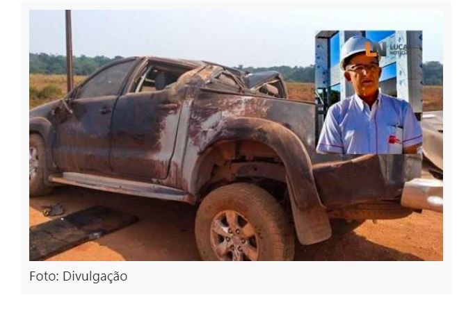 Engenheiro de Nova Mutum-MT se envolve em acidente e morre no hospital em Sinop-MT