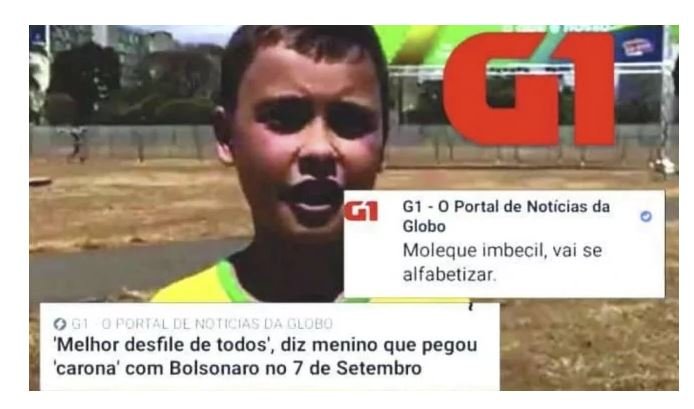 A ação indenizatória que o garoto poderá mover contra a Globo