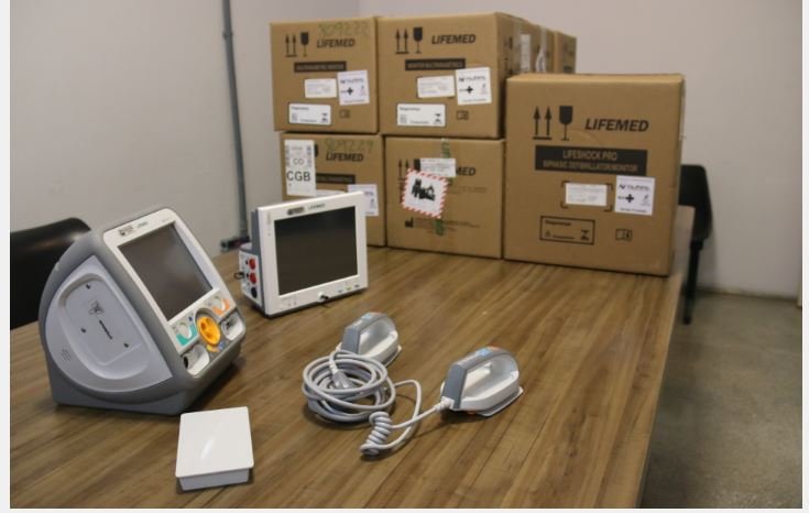 Nova leva de equipamentos chega ao Hospital Regional
