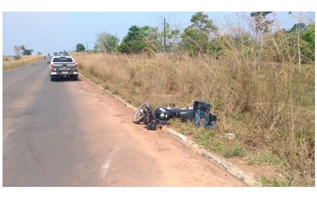 Homem morre após sofrer queda de moto na MT-170