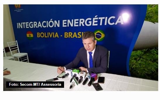 Governador de MT assina contrato com a Bolívia para o fornecimento de gás natural e quer sociedade com estatal boliviana