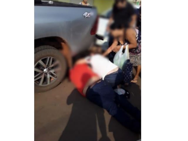 Homem é executado na frente do filho em feira em MT