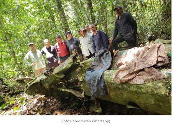 Empresário Progressense localiza destroços de avião que caiu há 40 anos com seu pai