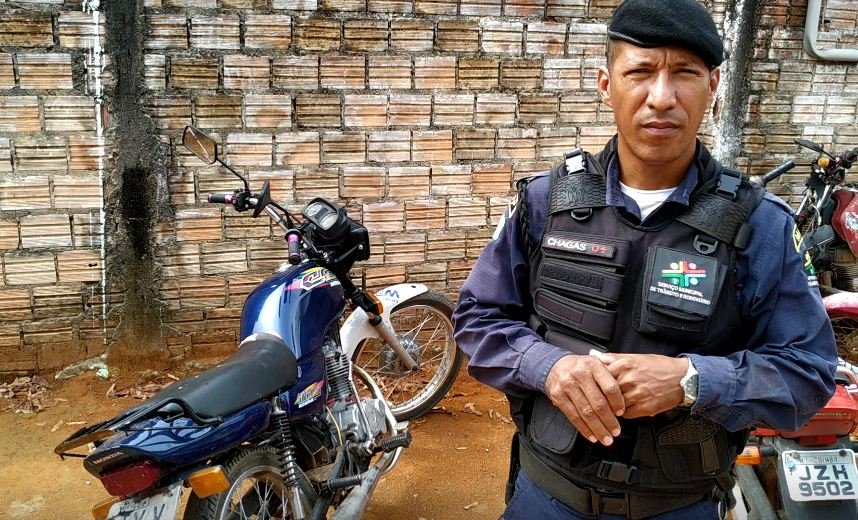 Moto de menor “Zé Empina” em Colíder é apreendida pelos agentes de trânsito. (Vídeo)
