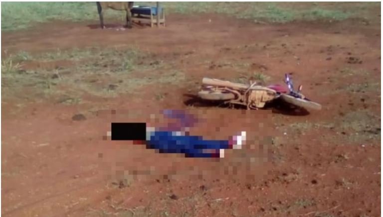 Mulher de 29 anos morre decapitada após bater moto em cerca de arame em Mato Grosso