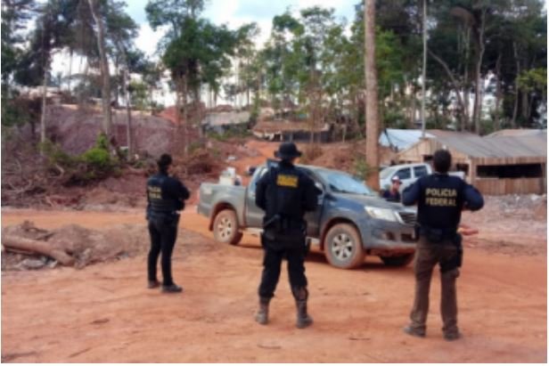 Uma pessoa morre durante operação da PF contra garimpo ilegal