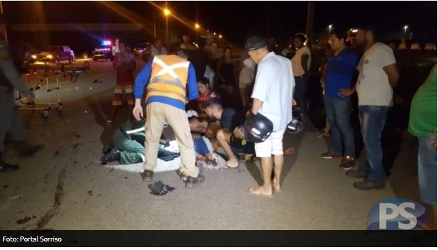 Jovem morre após acidente de moto