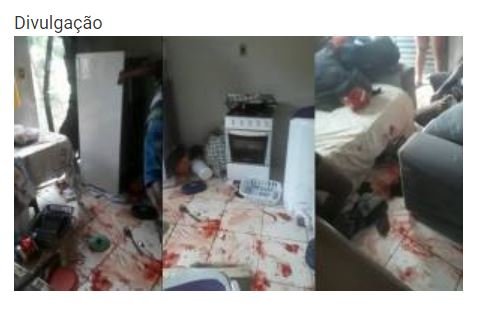 Casa fica destruída após briga entre familiares