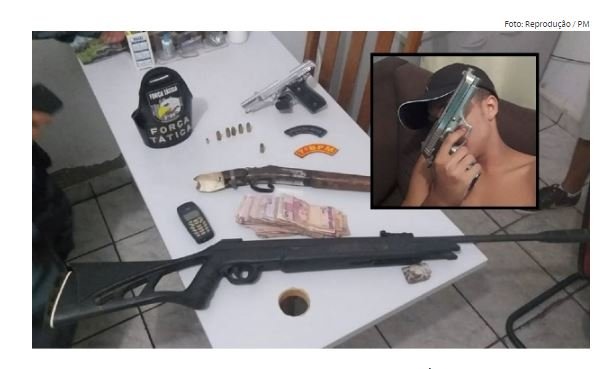 Adolescente de 16 anos morre em confronto com a Polícia após ser detido com arma