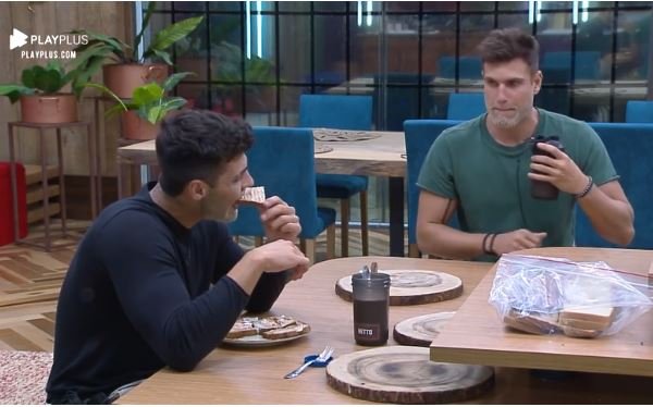 Guilherme Leão e Netto traçam estratégia para seguir no reality