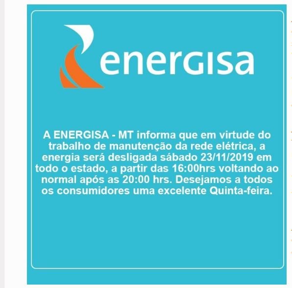 Energisa desmente "fake news" de desligamento de energia na final da Libertadores entre Flamengo e River Plate