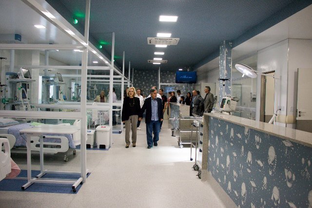 Inaugurada UTI pediátrica para crianças com câncer (Fotos)