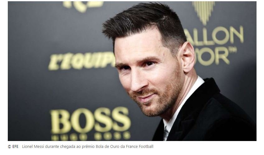 Messi conquista 6ª Bola de Ouro, deixa Ronaldo para trás e se isola como maior vencedor da história