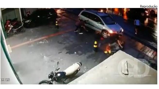 Assaltante baleado na cabeça por vigia no Centro não resiste e morre