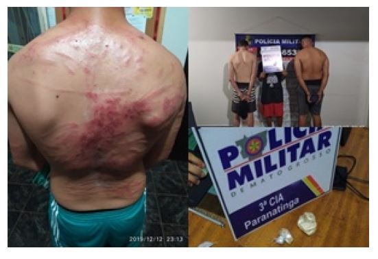 Ação rápida da PM prende 3 suspeitos de dar um SALVE em jovem de 14 anos a mando de facção Criminosa