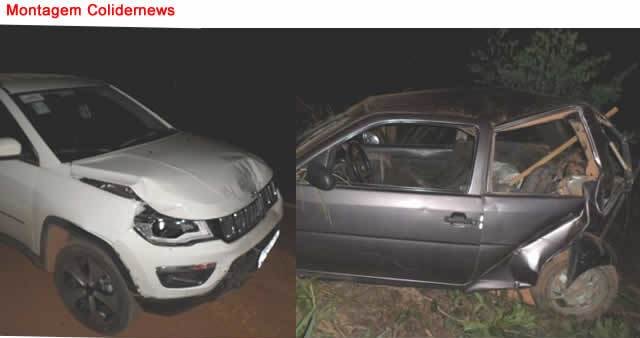Acidente na MT-320 em Colíder envolvendo dois veículos por pouco não acaba em tragédia. (Vídeo)