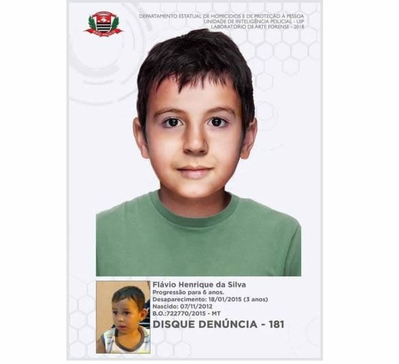 3 ANOS SEM RESPOSTAS Imagem renova esperança de família de MT encontrar filho desaparecido há 3 anos
