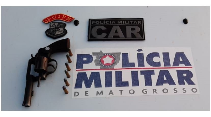 Grupo CAR da PM prende seis pessoas e um revolver na Linha Princesa em Guarantã.