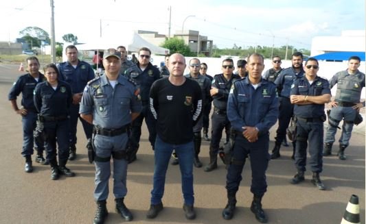 PMs de Colíder, Alta Floresta e Canaã juntamente com Agentes de transito recebem treinamentos de pilotagem ostensiva. (Video)