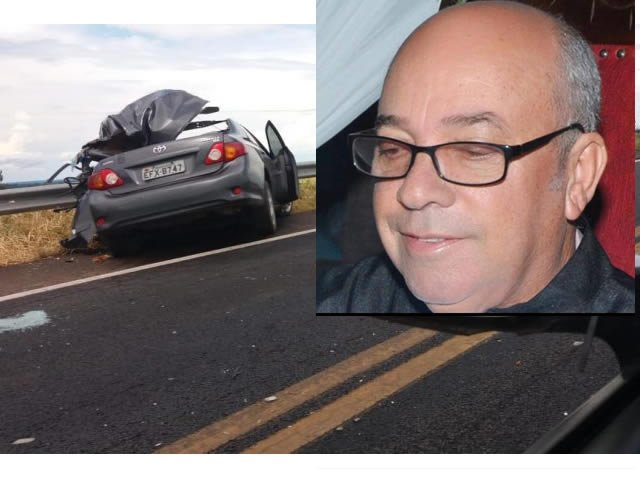 Funcionário da Empaer de Guarantã morre em acidente de transito em MS