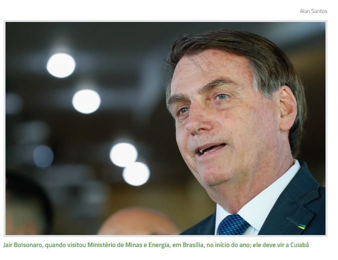 Bolsonaro deve vir a Cuiabá em fevereiro para atrair filiados ao seu partido Aliança