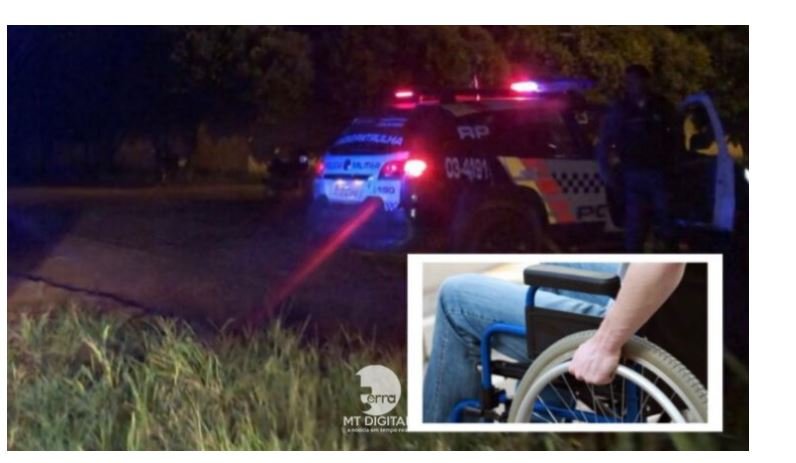 Cadeirante é espancado com cabo de vassoura após briga em MT