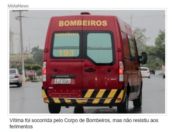 Mecânico morre ao ter moto atingida por caminhonete em MT