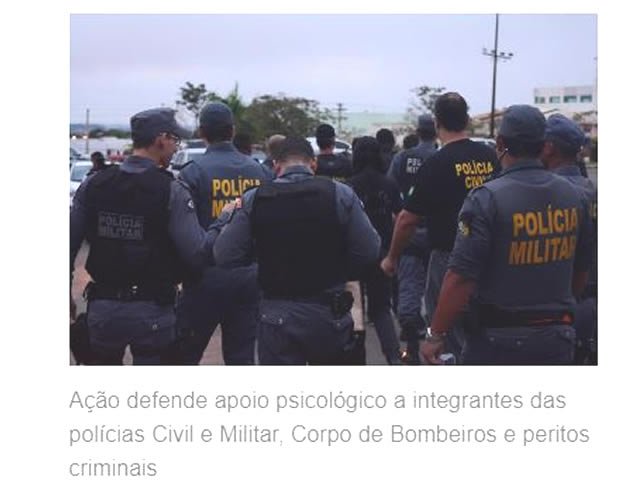 MP quer avaliação psicológica periódica para policiais em MT; no país, há mais mortes por suicídio do que em confronto