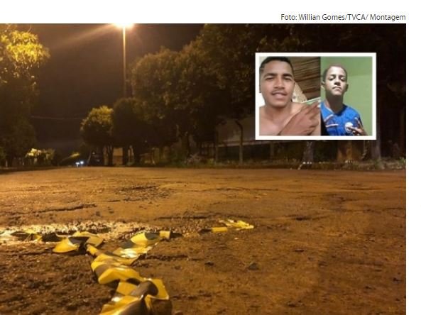 Garoto de 15 anos com mais de 50 passagens e cunhado são executados