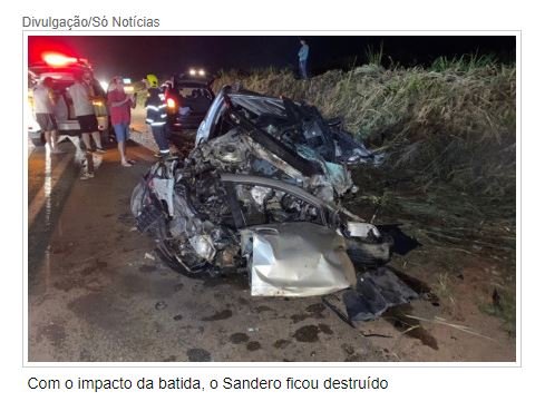 Acidente entre três veículos mata uma pessoa na BR-163