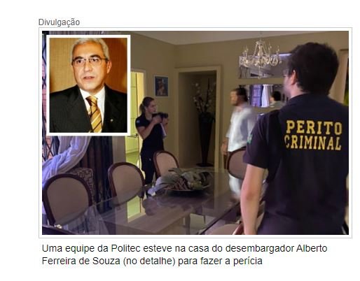 Ladrões invadem residência de desembargador em Cuiabá