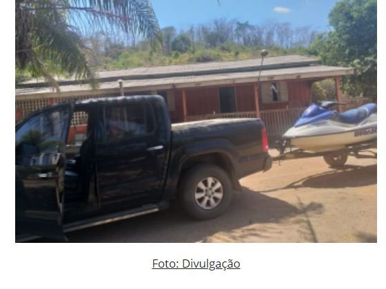 Caminhonete é furtada enquanto família dormia em Carlinda. (Fotos)