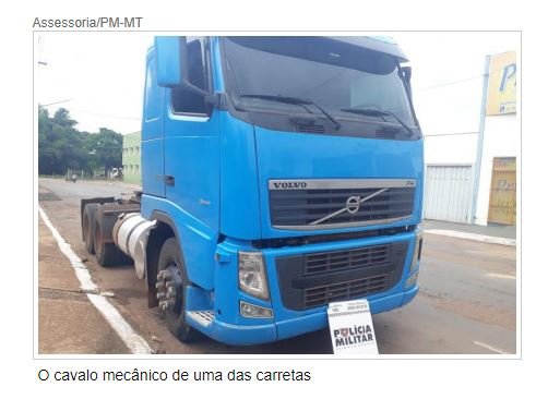 Dois caminhoneiros são mantidos reféns por 13 horas em MT