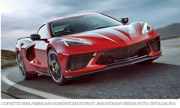 NOVO CHEVROLET CORVETTE CHEGA AO BRASIL PELO PREÇO DE QUASE DOIS CAMAROS — 14 UNIDADES FORAM VENDIDAS