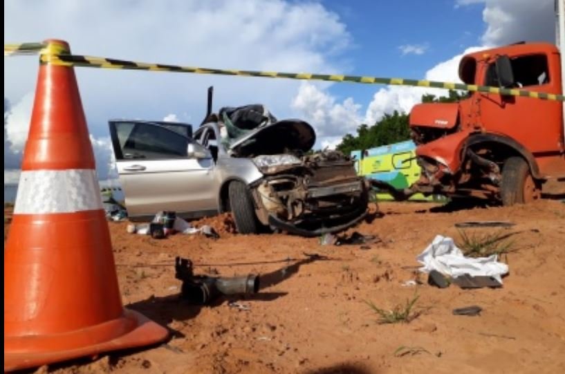 Empresário morre em grave acidente na Br 163 entre Sinop e Sorriso. (Fotos)