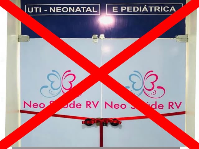 UTI Neonatal do HRCOL de Colíder e fechada em menos de uma semana de Reinaugurada. (Fotos)