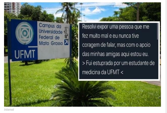 Jovem denuncia ter sido dopada e estuprada por estudante de medicina em MT