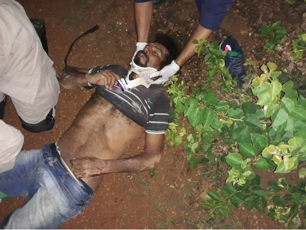 Homem fica em estado grave apos sofrer acidente na MT-320 em Colíder. (Vídeo)