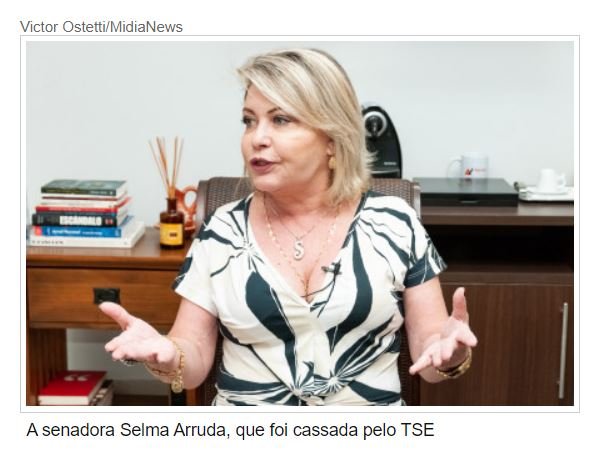 Decisão inédita de Toffoli gera impasse sobre cassação de Selma