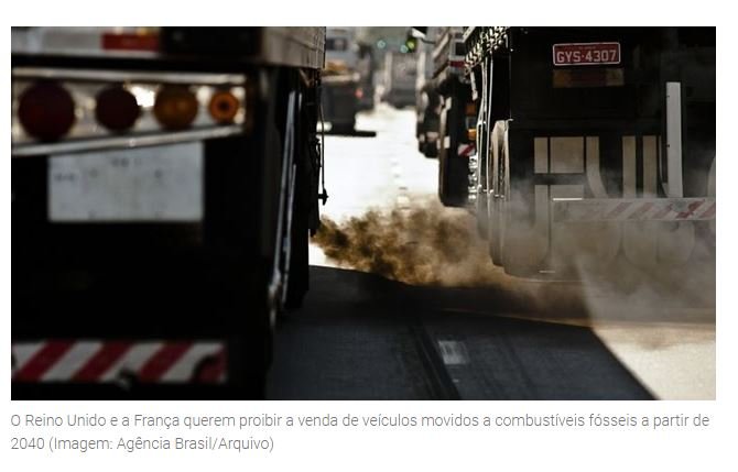 Venda de veículo a gasolina ou diesel pode ser proibida no Brasil em 2030