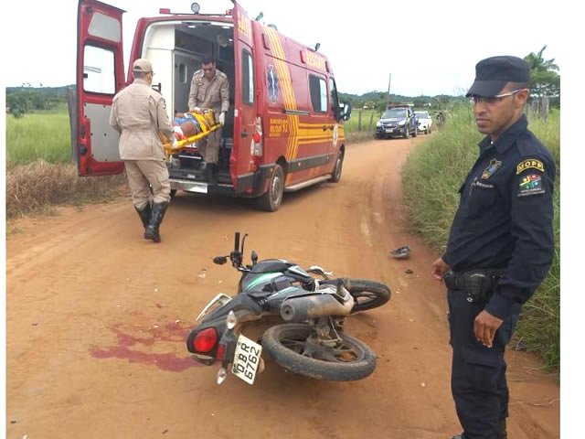 Quatro pessoas ficam feridas em acidente de motos em Colíder. (Vídeo)