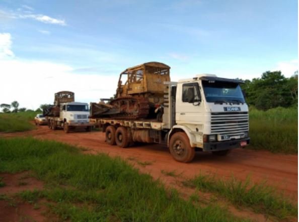 Maquinas flagradas em crime serão apreendidas em MT