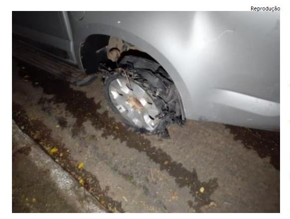 Menor é apreendido ao furtar caminhonete e atropelar 5 pessoas
