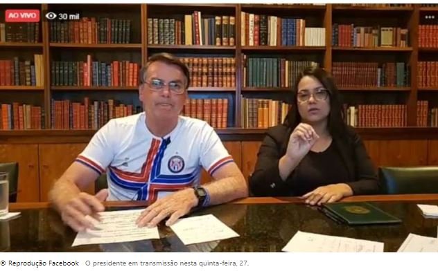 Bolsonaro: 'Não vou renunciar ao meu mandato, não vou dar dinheiro para imprensa'