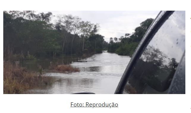 Chuvas continuam causando diversos estragos e alagamentos em Nova Bandeirantes
